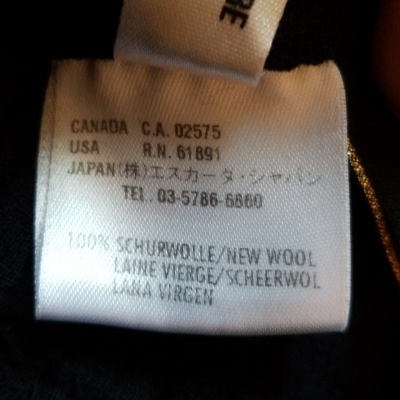 Escada Blazer 100% new wool - Picture 5 of 5